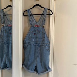 Union Bay Denim Short Overalls